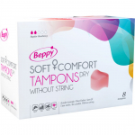 BEPPY &ndash; mink&scaron;ti patogūs tamponai sausi 8 vienetai
