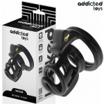 ADDICTED TOYS LOCKED &ndash; auk&scaron;tos kokybės silikoninis penio kalėjimas 8.5 cm