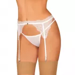 Obsessive Bianelle White Lace Garter Belt L/XL