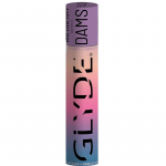 SHEER GLYDE &ndash; dangtelis latex oraliniam seksu su juodomis gervuogėmis