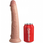 KING COCK &ndash; elitinis realisti&scaron;kas silikoninis dildas 25.4 cm