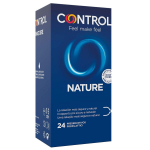CONTROL CONDOMS &ndash; control - adapta nature prezervatyvai 24 vienetės