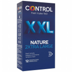 CONTROL CONDOMS &ndash; control - nature 2xtra large xxl prezervatyvai - 12 vnt.