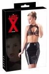 LateX Classic juodas latekso sijonas XL, 0,35 mm
