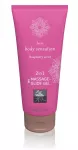 HOT Shiatsu Just Glide 2in1 vandens pagrindo lubrikantas, aviečių kvapo, 200 ml