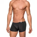 Male Power Seamless Sleek Mini Short S Black