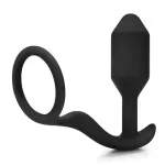 B-Vibe Snug & Tug Dual Sensation 128g Black