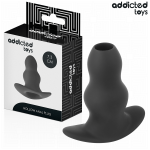 ADDICTED TOYS - HOLLOW ANAL PLUG SILICONE SIZE S 7.3 CM