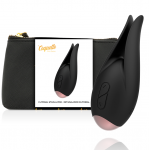 COQUETTE TOYS &ndash; coquette chic desire - kliutorinis stimuliatorius juodas / auksinis žiedas