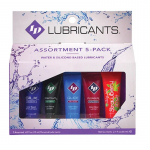 ID JUICY LUBE - 5 vnt. 12 ml lubrikantų rinkinys