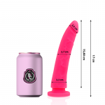 DELTA CLUB - Rožinis Dildo 17 cm Silikono