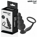 ADDICTED TOYS &ndash; analinis kam&scaron;tis su žiedu silikonas modelis 5