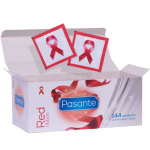 PASANTE &ndash; raudonos juostelės prezervatyvais 144 vnt.