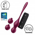 SATISFYER - LOVE BIRDS VIBRACINĖS KAMUOLIUKAI