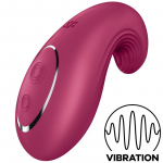 SATISFYER LAYONS &ndash; satisfyer - malonumo panardinimas lay-on vibratorius raudonas