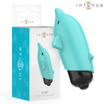 INTENSE FUN &ndash; intense - echo vibrating bullet dolphin mėlynas 8 x 4.7 cm