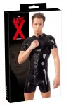 Late X vyri&scaron;kas latekso playsuit XL, juodas