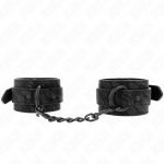 KINK WRIST RESTRAINT &ndash; kink - tams lace dengti rie&scaron;o apyra&scaron;čiai reguliuojami juodi 19-26 cm