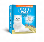 CAT&rsquo;S WAY Eco Premium Bentonitinis Kraikas &ndash; Marselio muilo kvapo 5,1KG / 6L (kartoninė dėžė)