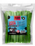 BUBU PETS &scaron;unų skanėstai &ndash; jautienos vamzdeliai su mėta, 500 g.