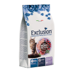 Exclusion Mediterraneo maistas sterilizuotoms, didelėms katėms su vi&scaron;tiena, 1,5 kg