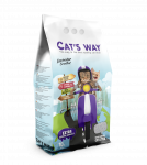 CAT&rsquo;S WAY Premium Bentonitinis Kraikas &ndash; Levanda 10L / 8,5KG