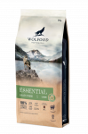 WOLFOOD ESSENTIAL GRAIN FREE LAMB, be grūdų su ėriena visiems suaugusiems &scaron;unims, 14kg