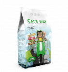 CAT&rsquo;S WAY Premium Bentonitinis Kraikas &ndash; Aloe Vera 10L / 8,5KG