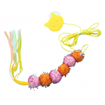 kačių žaislas, prilipinamas vik&scaron;ras 47 cm