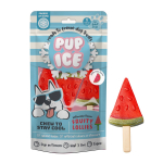 Pup Ice &scaron;unų pa&scaron;aro papildas - skanėstai, ledų formos &bdquo;Fruity Lollies&ldquo; arbūzo skonio, 90 g, 3 vnt.