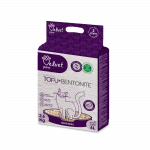 TOFU kačių kraikas mai&scaron;ytas su bentonitu, originalus 2 mm granulė, 2,6 kg / 6 l