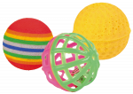 Žaislas katėms Kamuoliukai 3vnt, 3.5-4cm,