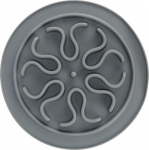 gyvūnų augintinių lėto &scaron;ėrimo kilimėlis &oslash; 24 cm