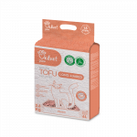 TOFU ilgaplaukių kačių kraikas, 1,5 mm granulės su persikų esencija, 2,6 kg / 6 l