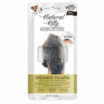 &scaron;unų ir kačių pa&scaron;aro papildas-skanėstas, garinta tilapija 20 g