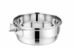 pauk&scaron;čių dubenėlis, metalinis, prisukamas 0,15, &Oslash;7cm