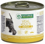 Dog Adult Small Breed Veal and Duck Konservuotas pa&scaron;aras &scaron;unims 200 g