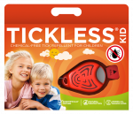 Kid Ultragarsinis vaikų pakabukas nuo erkių ir blusų oranžinis