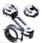 Laikiklis SP Moto Mount Pro chrome
