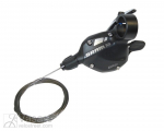 SRAM priekinių pavarų rankenėlė X-5 Trigger 2pav. juoda