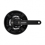 Priekinis žv. blokas Shimano,170mm 48X38X28T 170m 6/7/8pav.