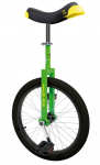 unicycle QU-AX Luxus, 20", green, aluminium rim, black tyre