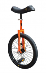 unicycle QU-AX Luxus, 20", orange, aluminium rim, black tyre
