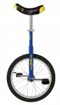 unicycle QU-AX Luxus, 18", blue, aluminium rim, black tyre