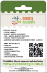 Dviračių registracijos paketas dviraciuregistras.lt