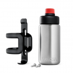 Nerudyjančio plieno gertuvė su laikikliu Woom Glug