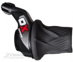 SRAM galinių pavarų rankenėlė X0 Grip Shift 10pav. su vairo rankenėle