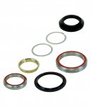 Integruota vairo kolonėlė 1, 1/8 alu/carbon