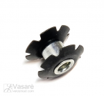 Vairo kolonėlės varžtas Star nut 1"&nbsp; Blk St d23mm