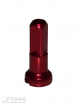 Stipinų galvutė aliuminė 14mm raudona